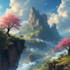 digitally paint fantasy landscape