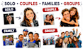 draw a fun group caricature from your photo