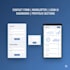 design a fast, responsive react website using tailwind CSS