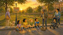 create colorful children book illustrations