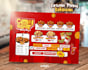 do modern and professional food menu, menu board, bar, bakery, cafe menu design