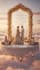 design cinematic 3d wedding video and poster invitations