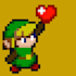 create simple pixel art icons and character