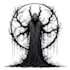 draw dark art animal illustration