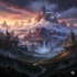 digitally paint fantasy landscape