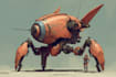 create fabulous mecha robot gundam design