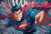 illustrate a superb superhero character for comics