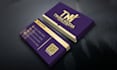 design luxury and minimal business card