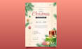design festive christmas posters banners and cards