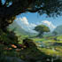 paint an environmental concept art