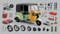 design e rickshaw, e auto, and electric vehicle components