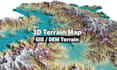 create 3d terrain level design landscape game environment stl 3d map in unreal