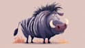 draw cute cartoon animal character