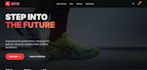 design a modern animated website with advanced UI UX