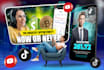 do high CTR youtube, tiktok thumbnails fast 2 hour delivery