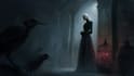 draw dark art illustration