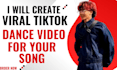 create a viral tiktok dance for your music