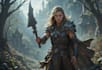 draw your dnd character art and design art