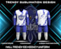 create a professional ice hockey jersey design