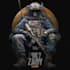 make military dark art design for your brand