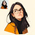 cartoon vector portrait illustration