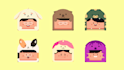 make you flat design character and mascot