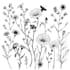 do botanical illustrations in pen and ink