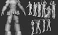 sculpt 3d character model for 3d print