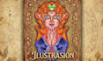 create a symmetrical fantasy illustration