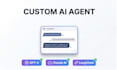 develop create rag ai chatbot with llm and agent automation