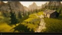 design 3d terrain landscape game environment level for unity and unreal engine