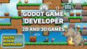 build 2d 3d online multiplayer game html5 web game and fix bugs in godot engine