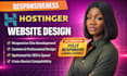 develop hostinger website design, hostinger wordpress website design, ecommerce