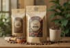 create a coffee bag, packaging and label sticker design