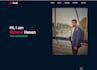 do responsive react js website with HTML CSS  javascript