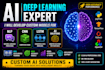 build custom ai, deep learning, CNN, lstm and nlp models