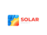 design a clean and modern solar energy logo