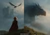 design epic fantasy book cover illustrations