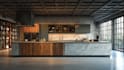 do unique kitchen design and rendering