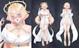 draw custom dakimakura body pillow anime art, oc, waifu, husbando, sfw