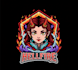 create a awesome devil mascot logo with t shirt design