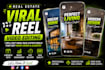 create viral real estate shorts, reels, and property ads