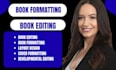 book editing and formatting for kindle and paperback