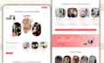 create website design and website mobile view