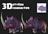 create 3d character models for games in zbrush