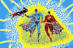 design an amazing superhero pop art