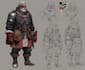 draw a game character and illustration