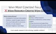 do deep content research and write well researched human content
