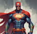 draw custom superhero character art in comic style