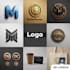 design a luxury heraldic or minimalist elegant logo